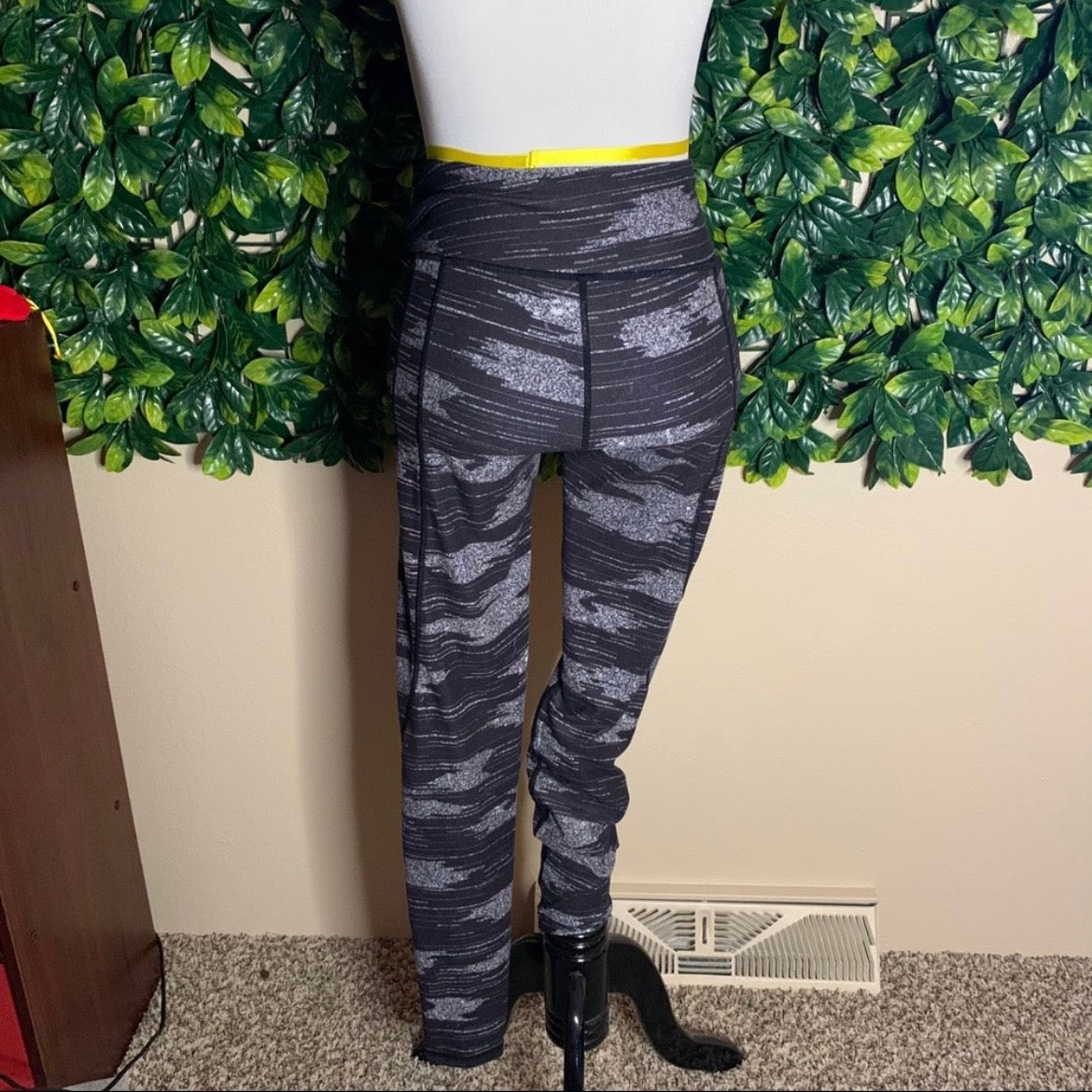 Black and Gray Leggings