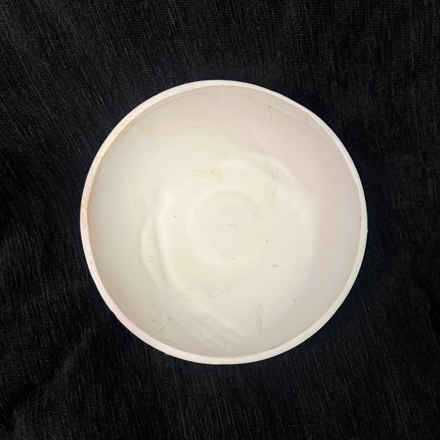 White Ceramic Skeleton Bowl