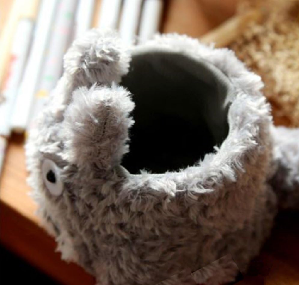 Totoro Plush Pencil Holder