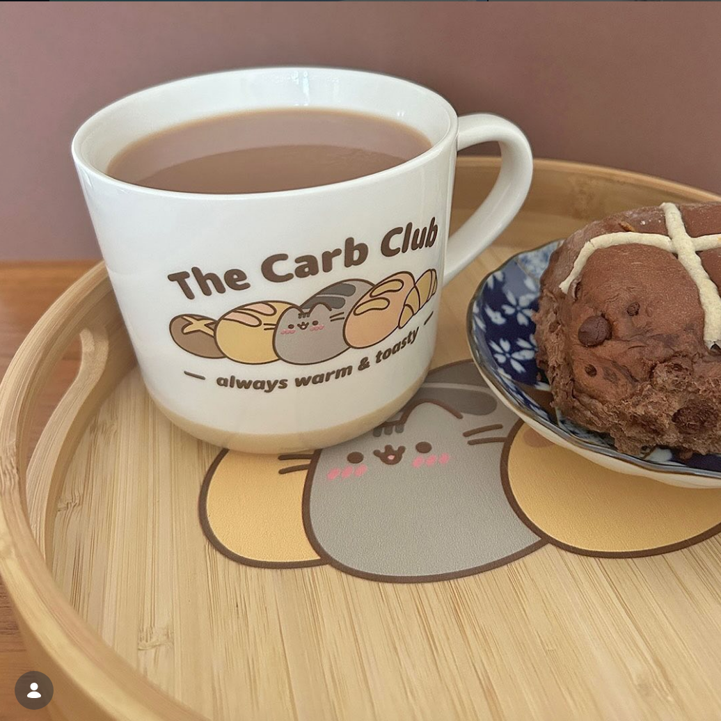 The Carb Club Pusheen Mug