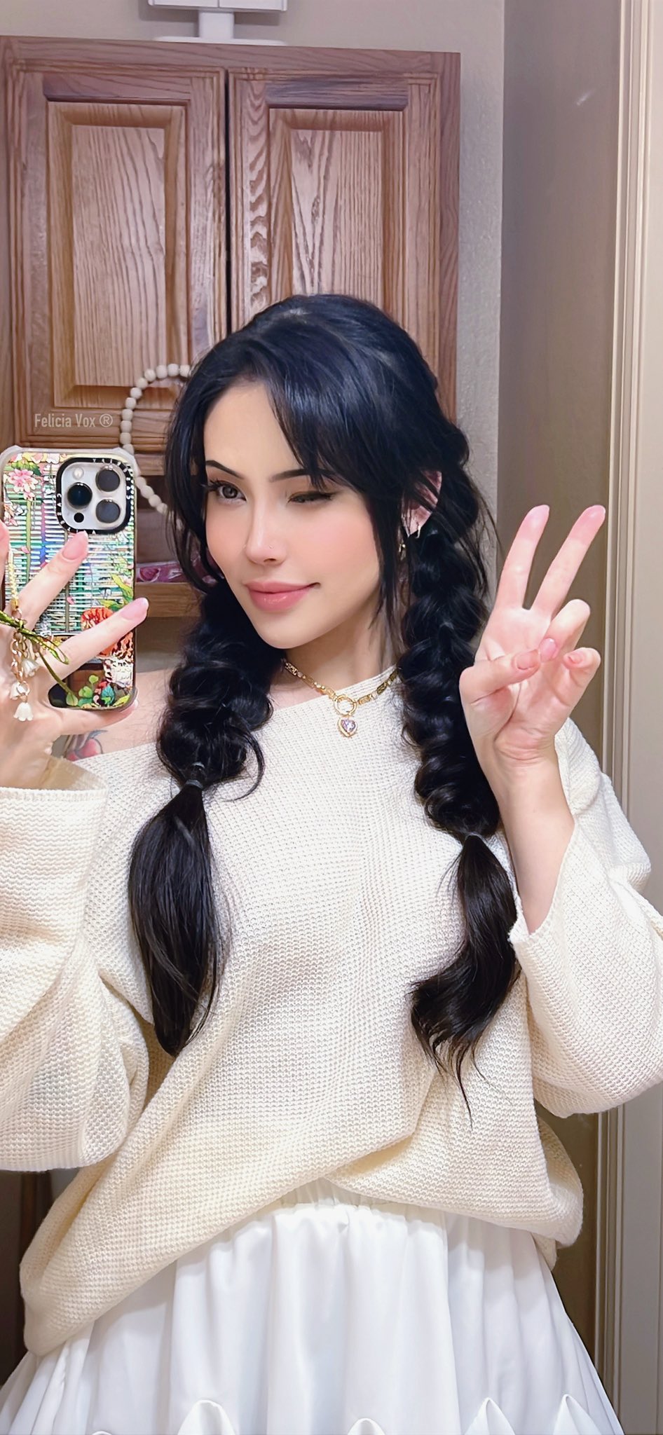 Ivory Off-Shoulder Sweater