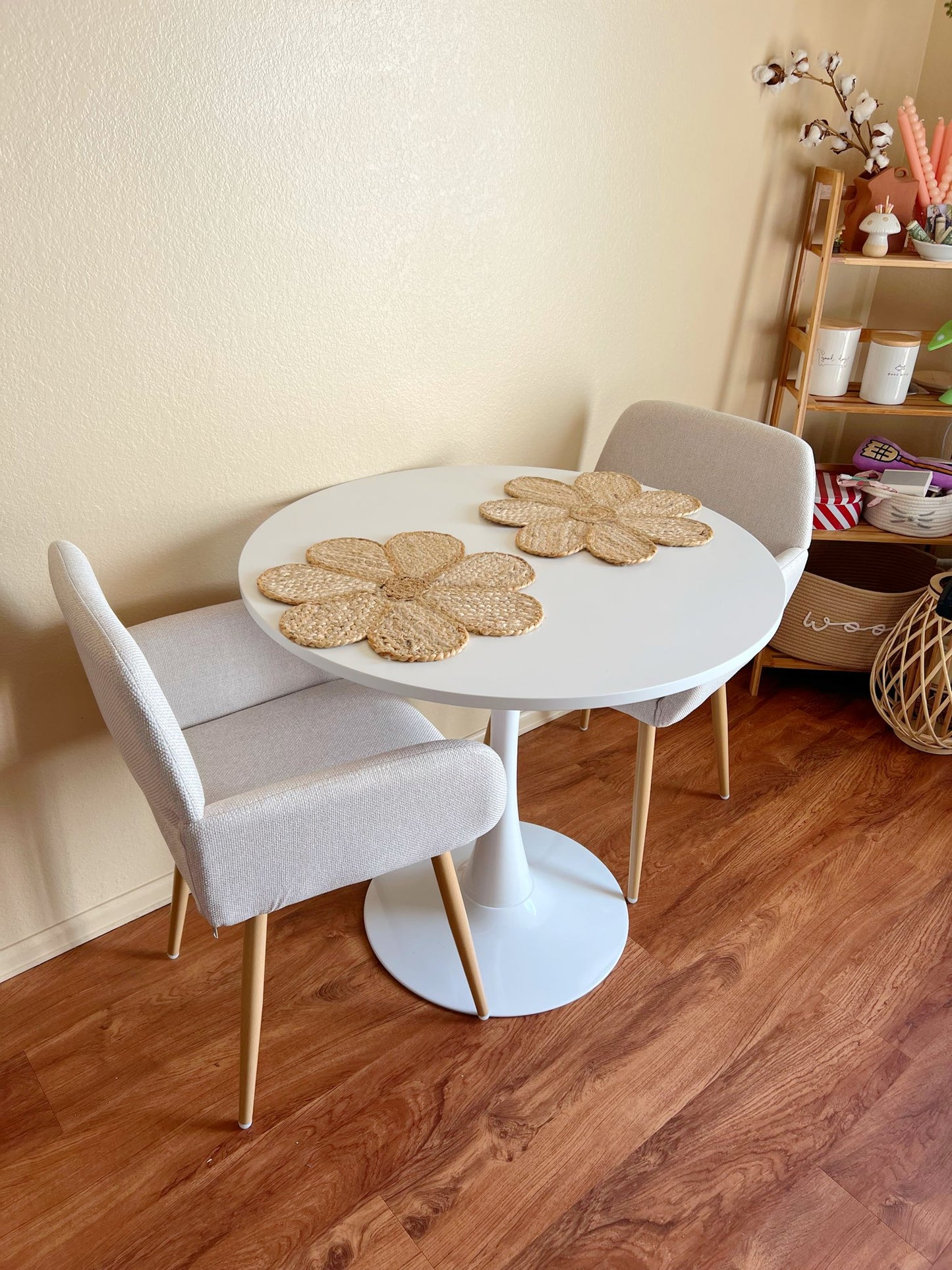 Set of Two Floral Placemats