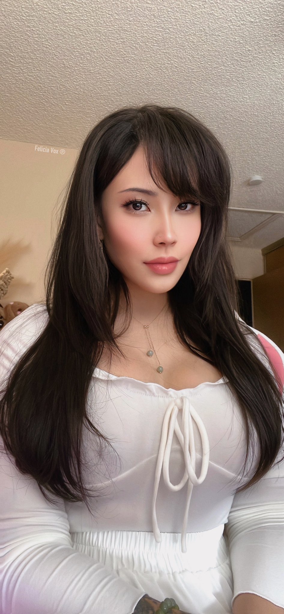 White Long Sleeve Top