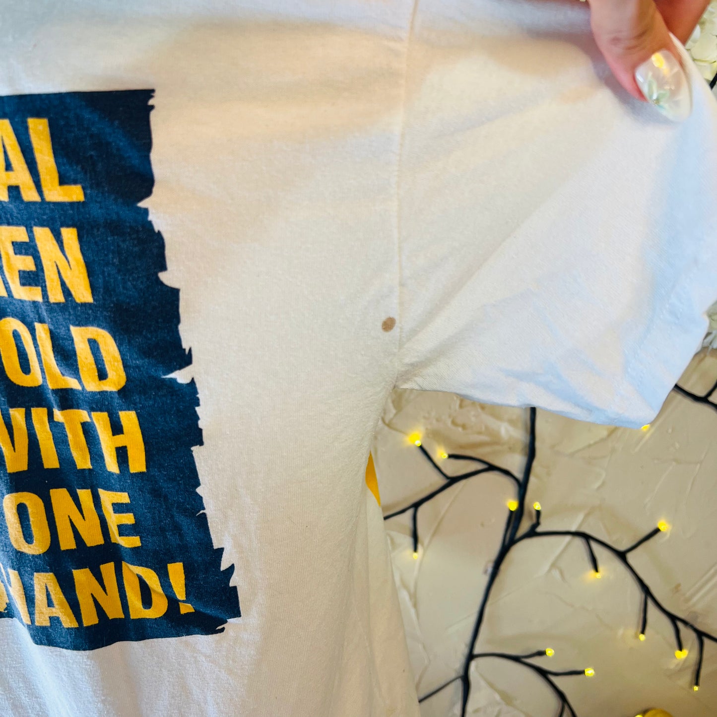 White Cheer T-Shirt