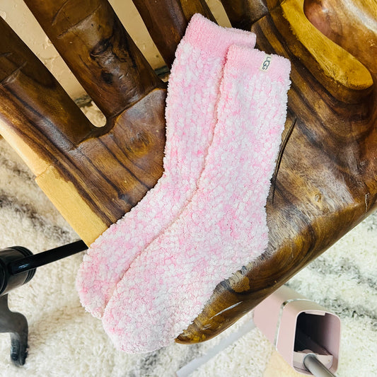 Pink UGG Socks