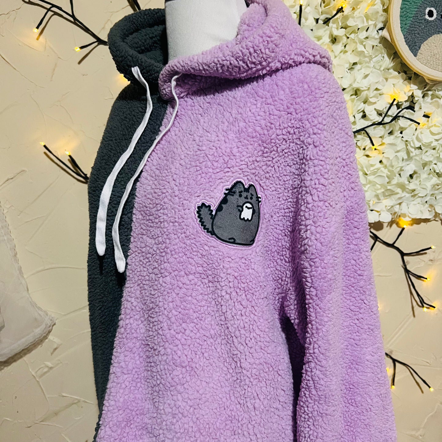 Pusheen Two-Tone Sherpa Hoodie