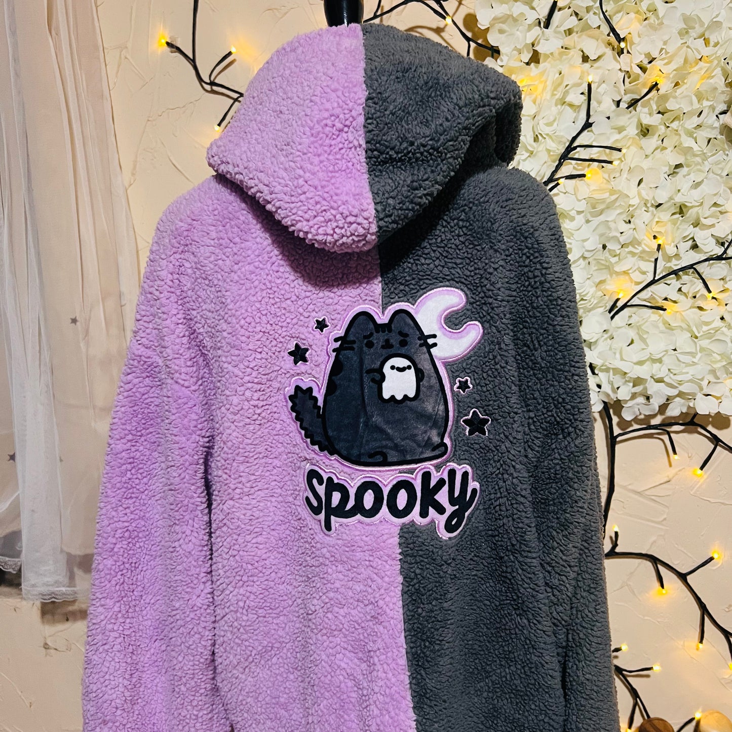 Pusheen Two-Tone Sherpa Hoodie