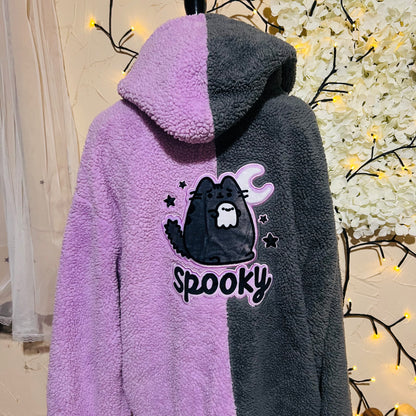 Pusheen Two-Tone Sherpa Hoodie