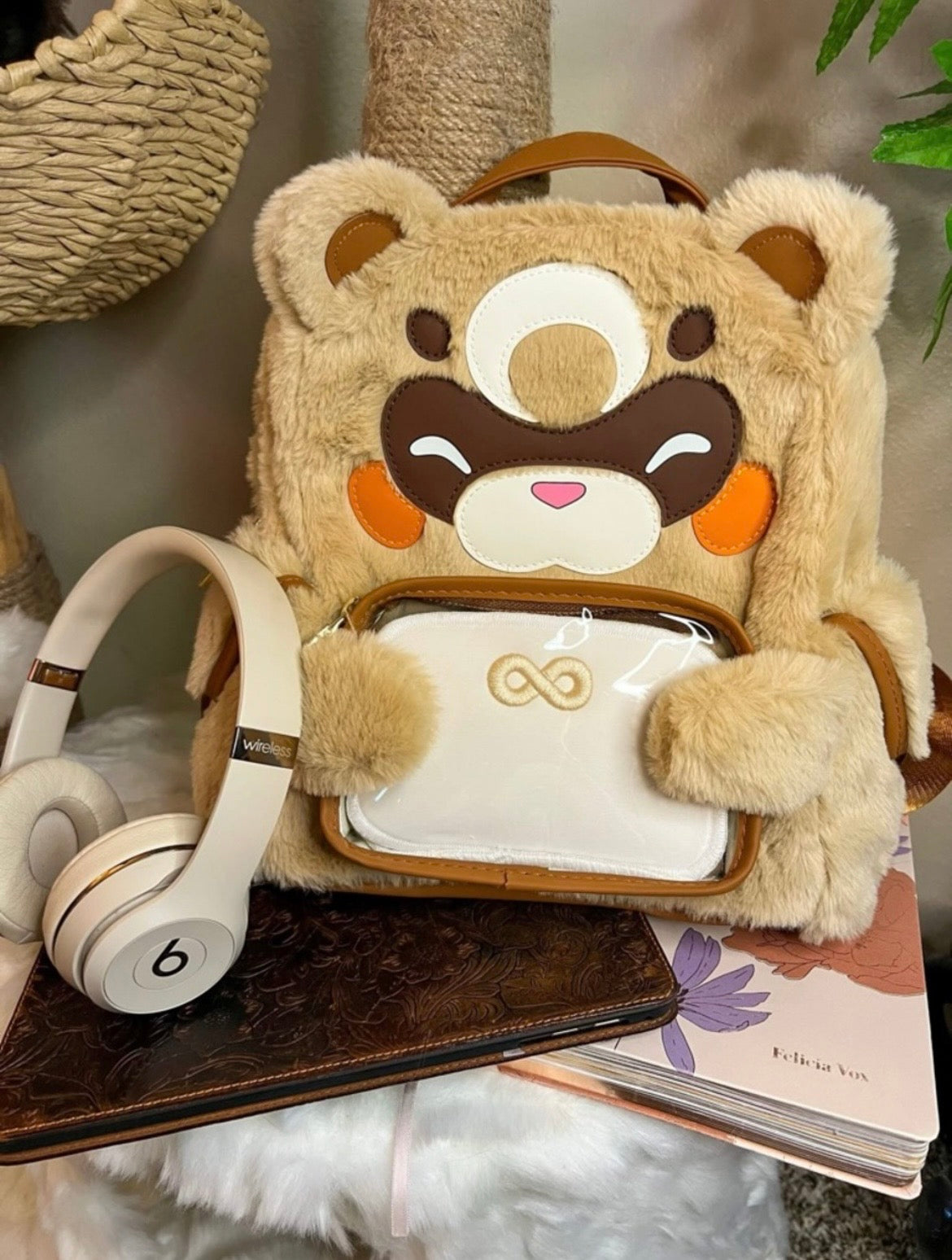 Guoba Plush Backpack