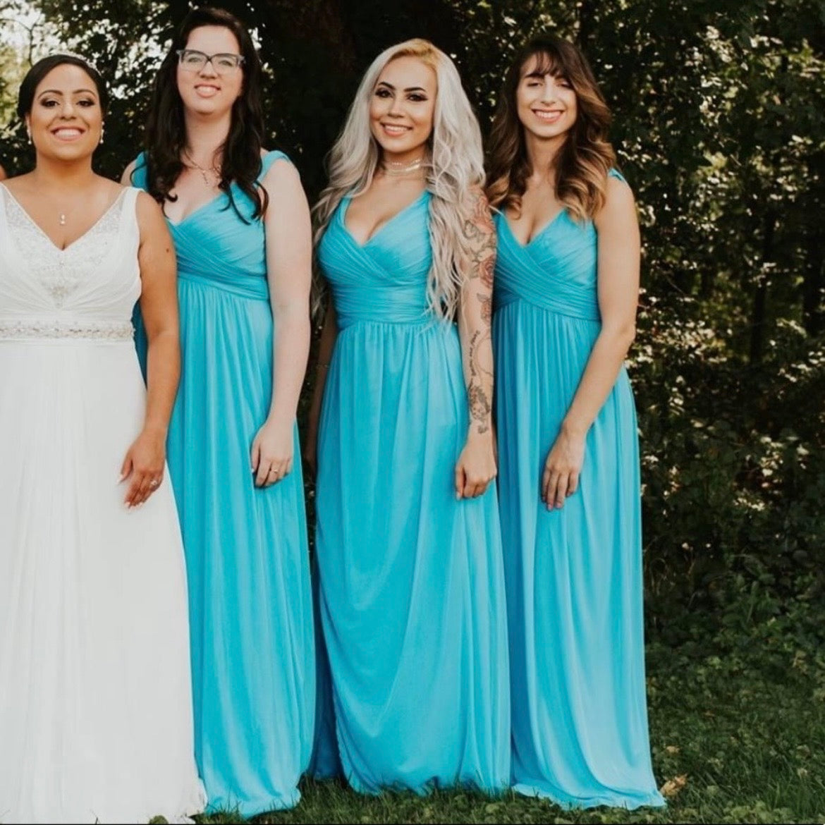 Turquoise Blue Dress