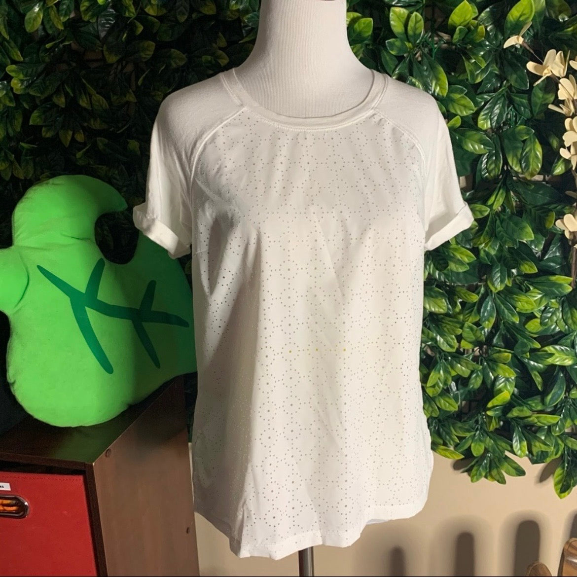 White Athletic Top