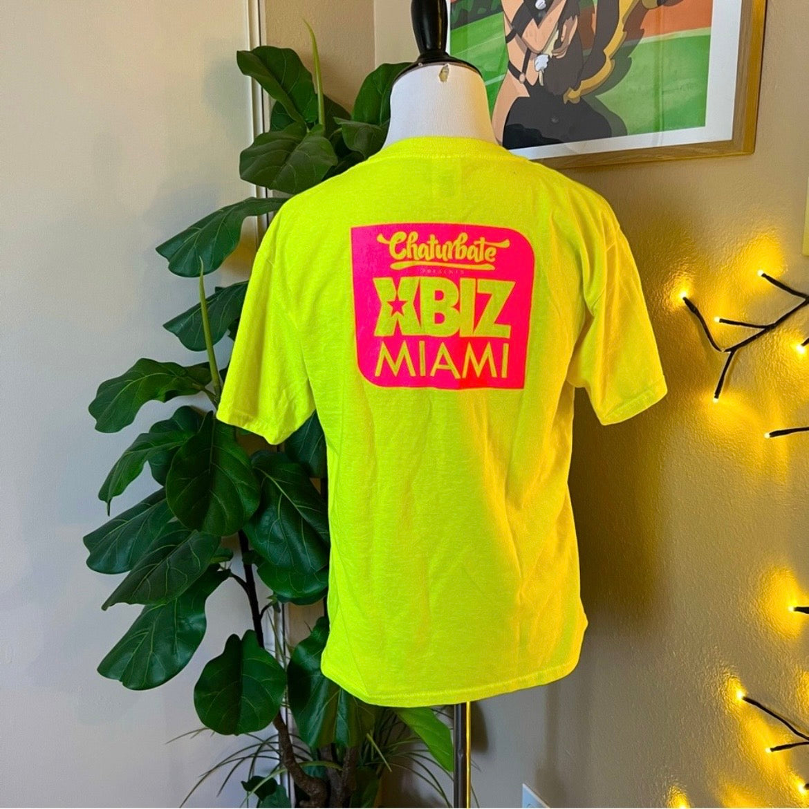 XBIZ 2018 Neon Yellow T-Shirt