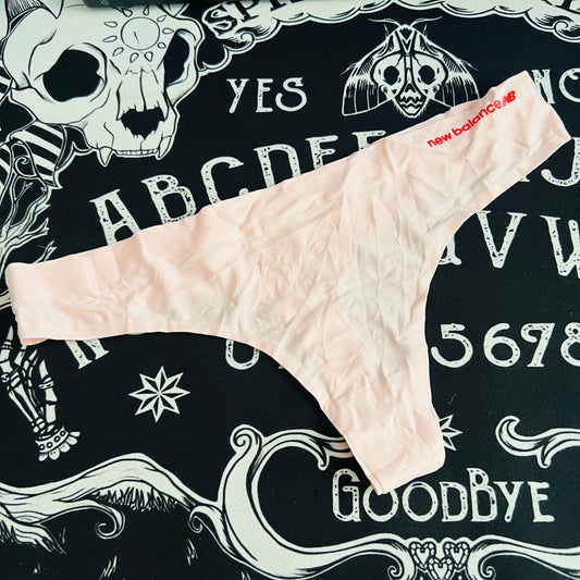 Pink Seamless Thong