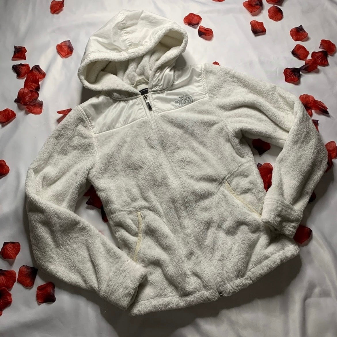 White North Face Oso Jacket