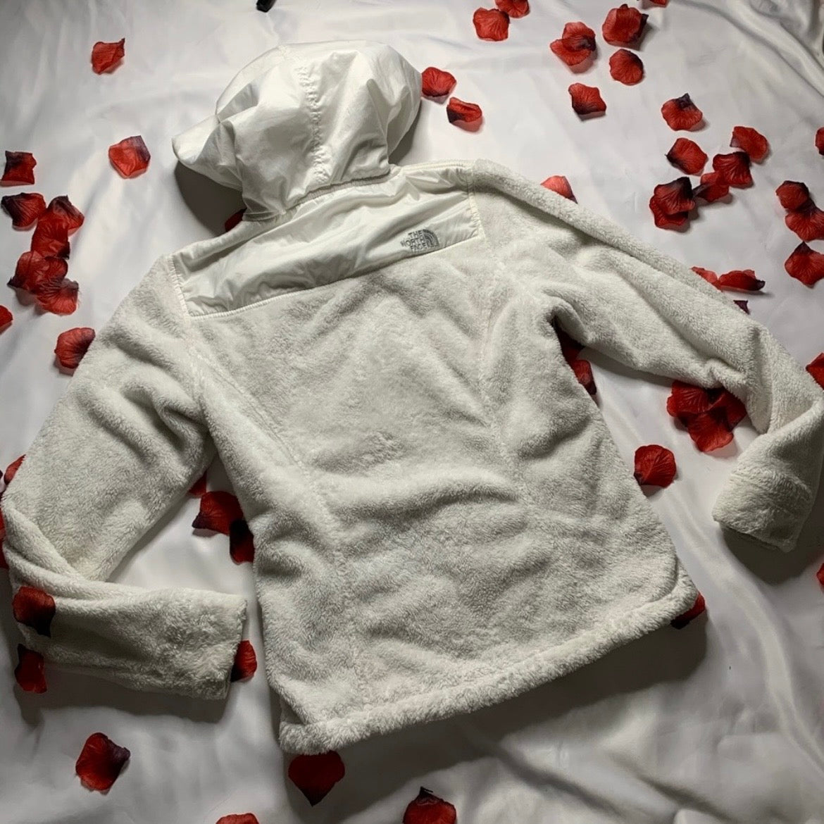 White North Face Oso Jacket
