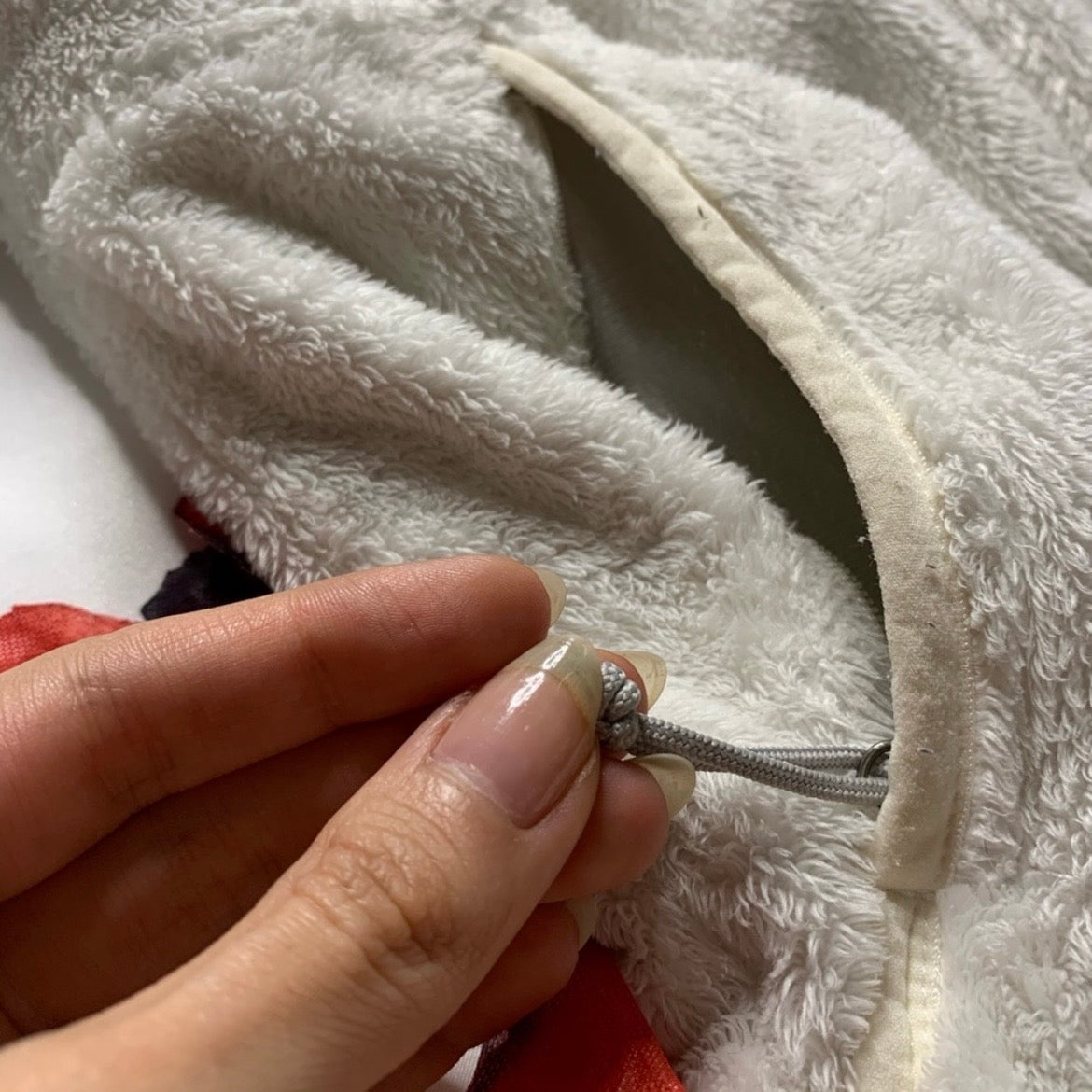 White North Face Oso Jacket