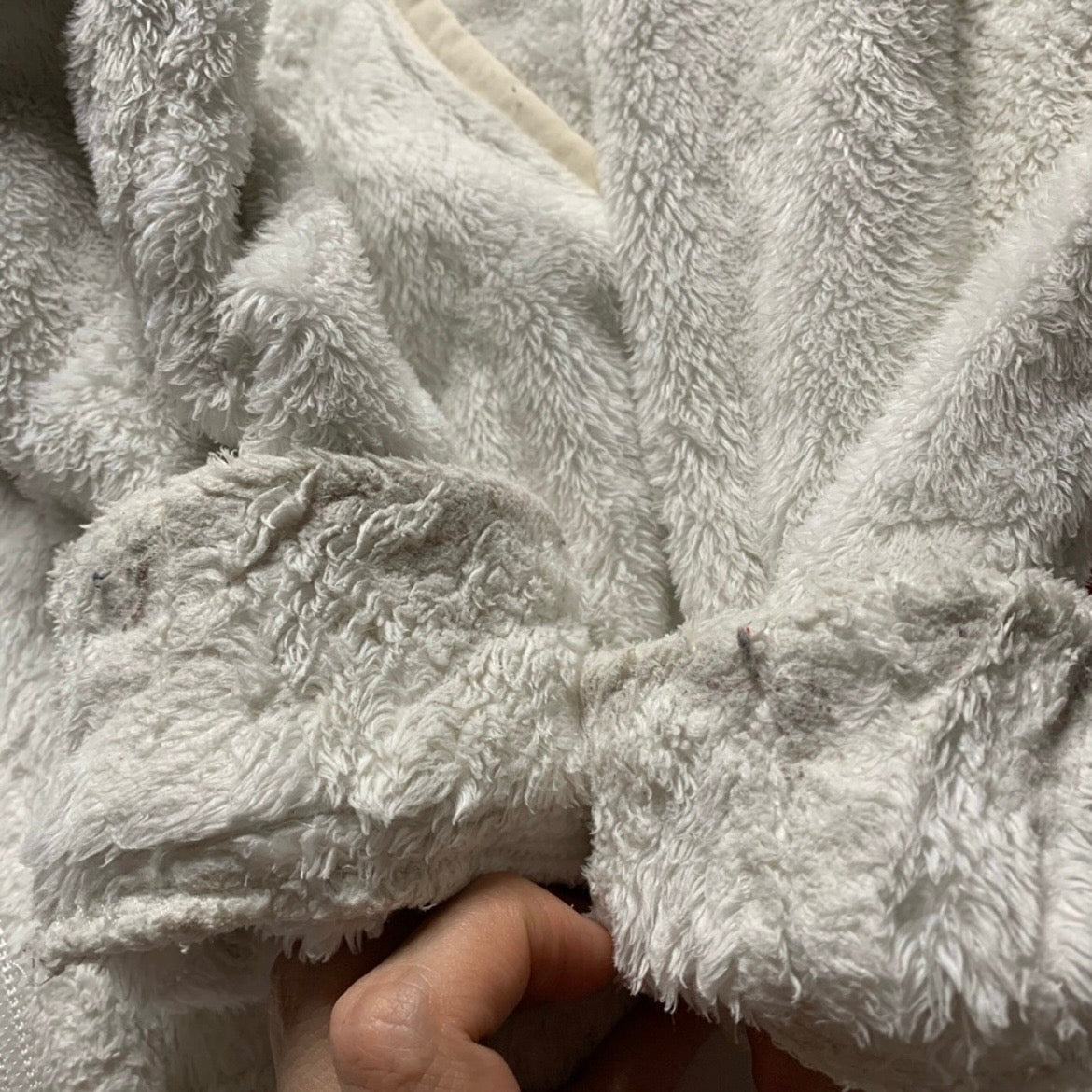 White North Face Oso Jacket