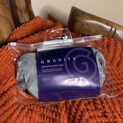 Grey Weighted Sleep Mask