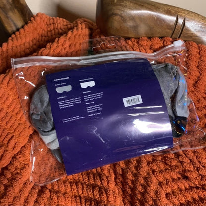 Grey Weighted Sleep Mask