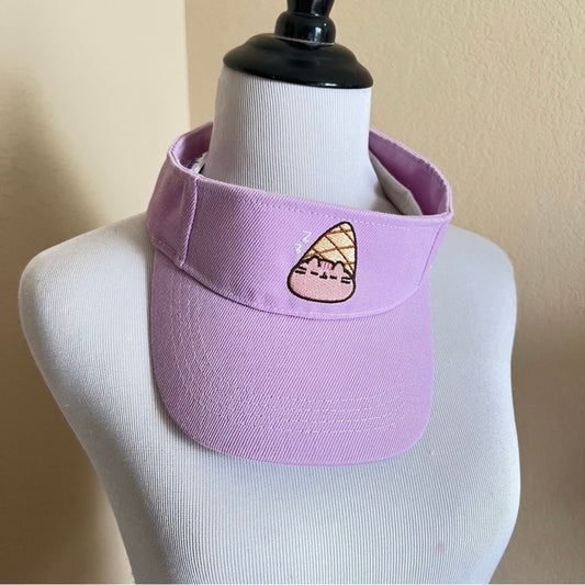 Pusheen Purple Sporty Visor