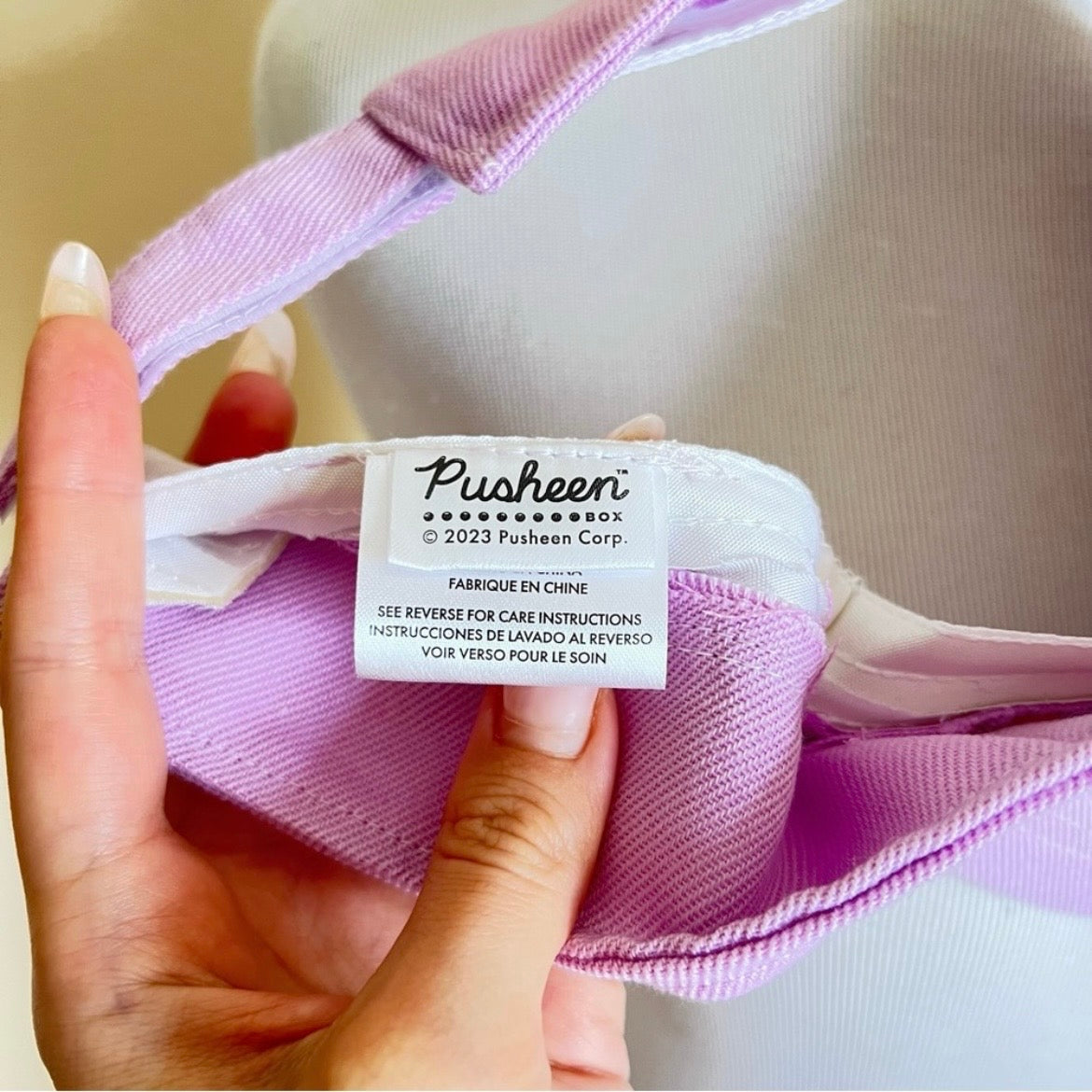 Pusheen Purple Sporty Visor