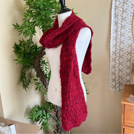 Red Winter Scarf