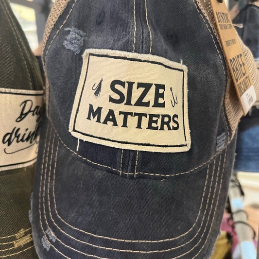Distressed Fishing Cap