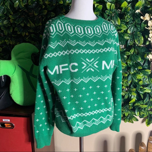 Green MFC Christmas Sweater