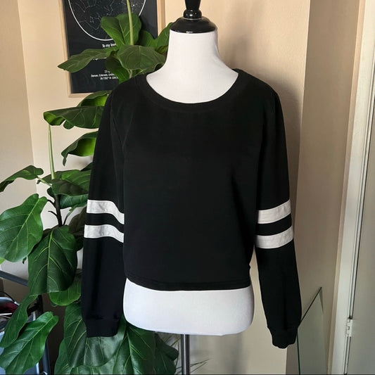 Black Striped Sweater