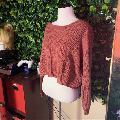 Red Knit Sweater
