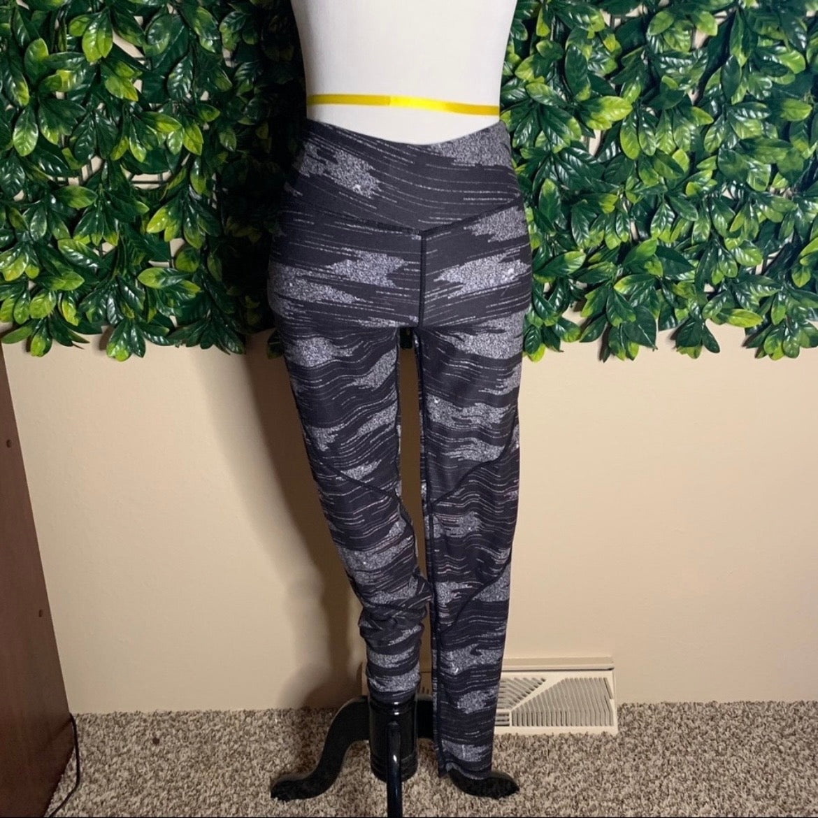 Black and Gray Leggings