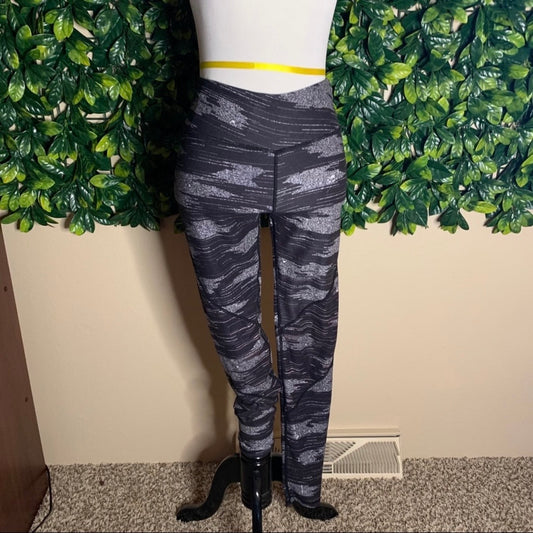 Black and Gray Leggings