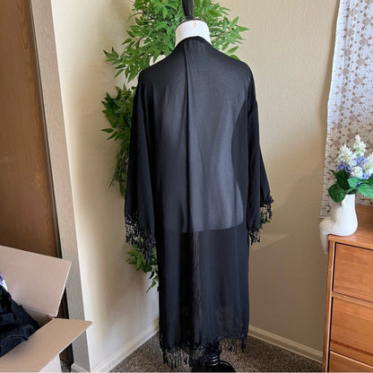 Black Sheer Cover Up