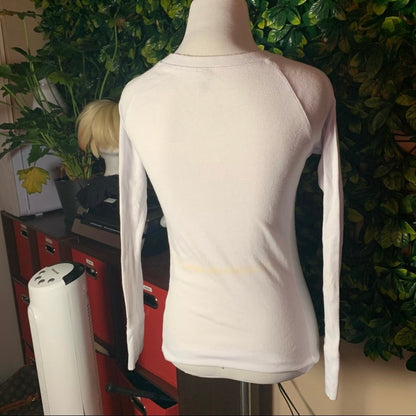 White Button-Down Top