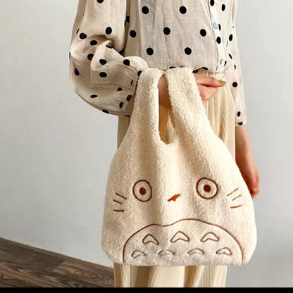 My Neighbor Totoro Fluffy Tote Bag