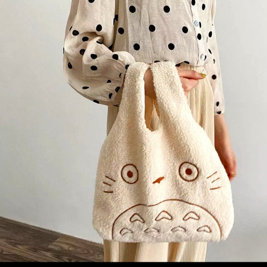 My Neighbor Totoro Fluffy Tote Bag