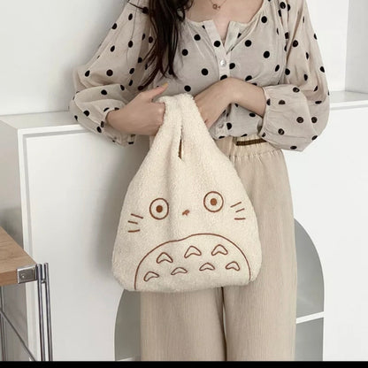My Neighbor Totoro Fluffy Tote Bag