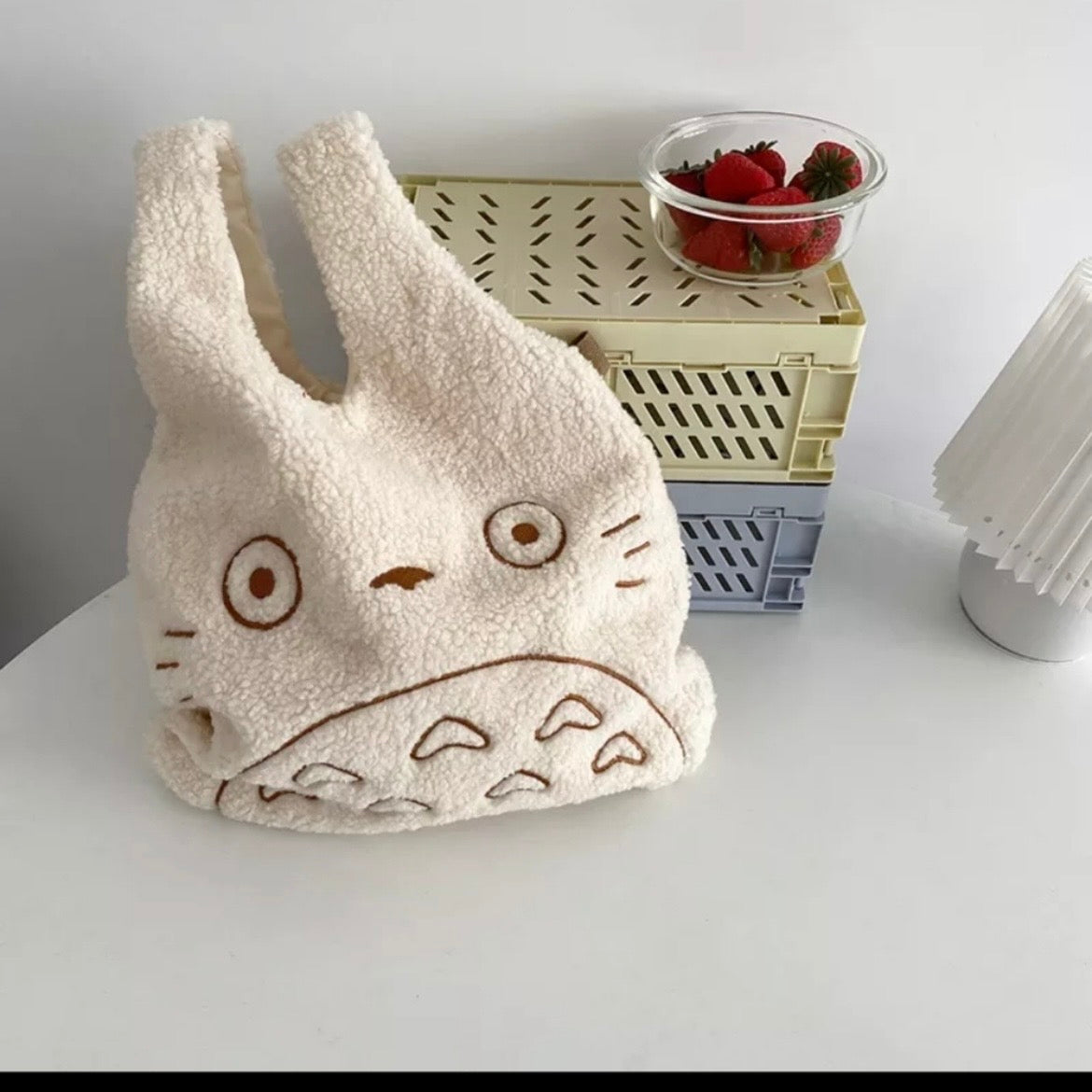 My Neighbor Totoro Fluffy Tote Bag
