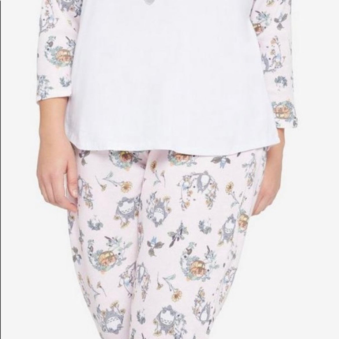 My Neighbor Totoro Print Pajama Set