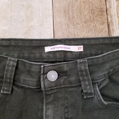 Olive Green Skinny Jeans