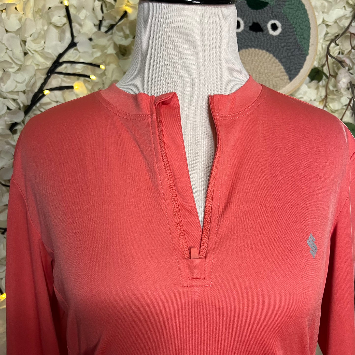 Coral Long Sleeve Performance Top