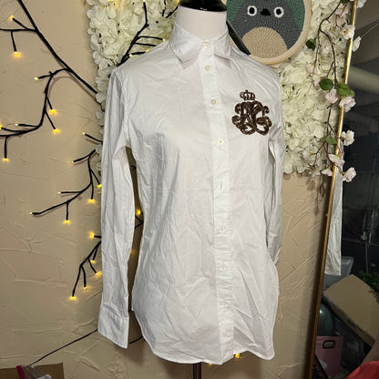 White Button-Down Shirt