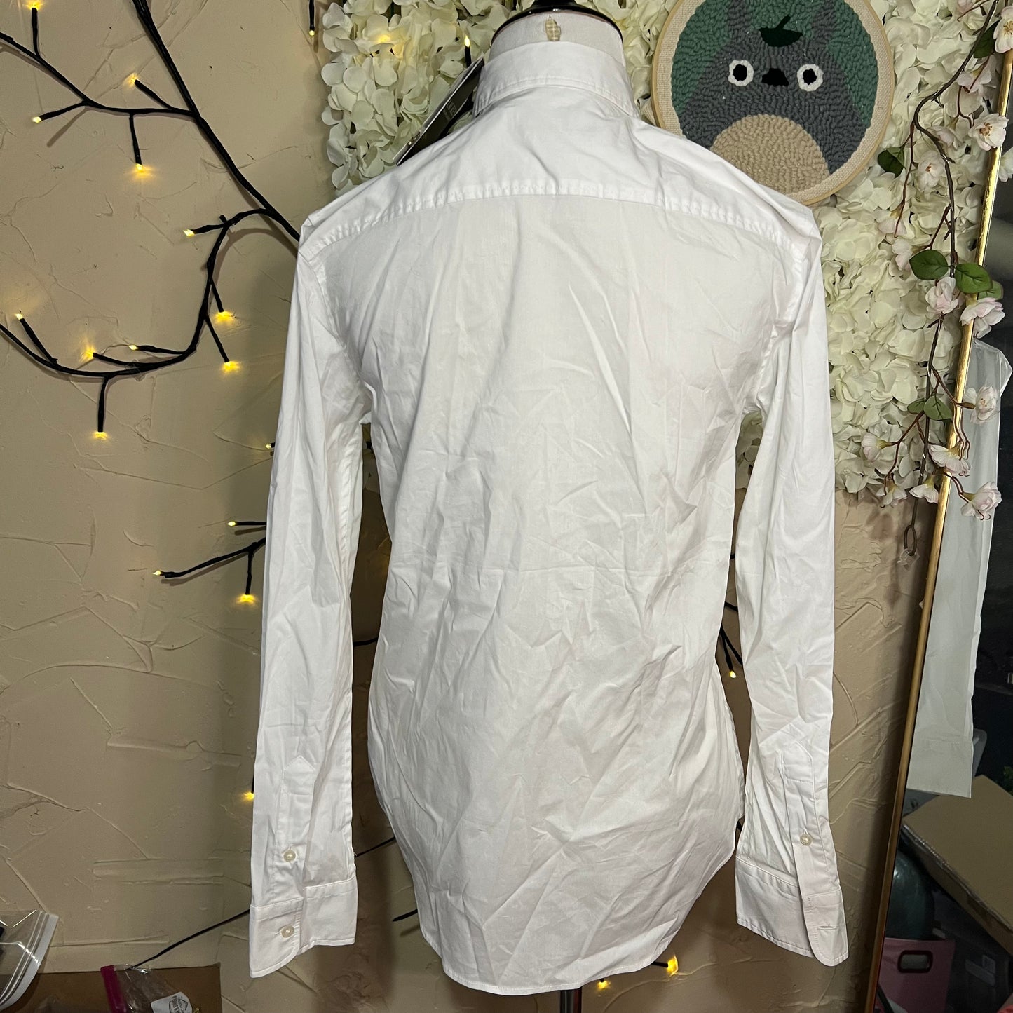 White Button-Down Shirt