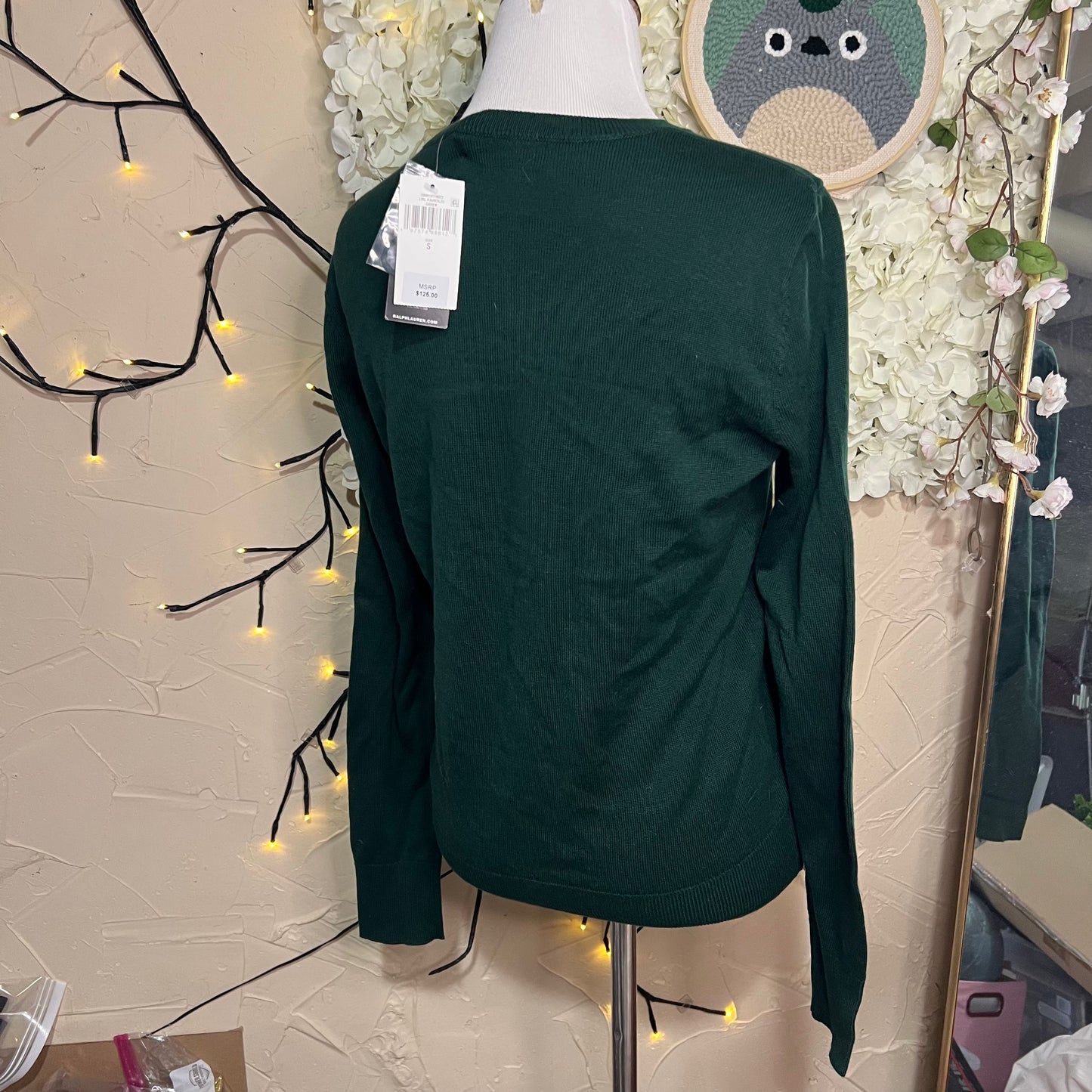 Forest Green Crewneck Sweater