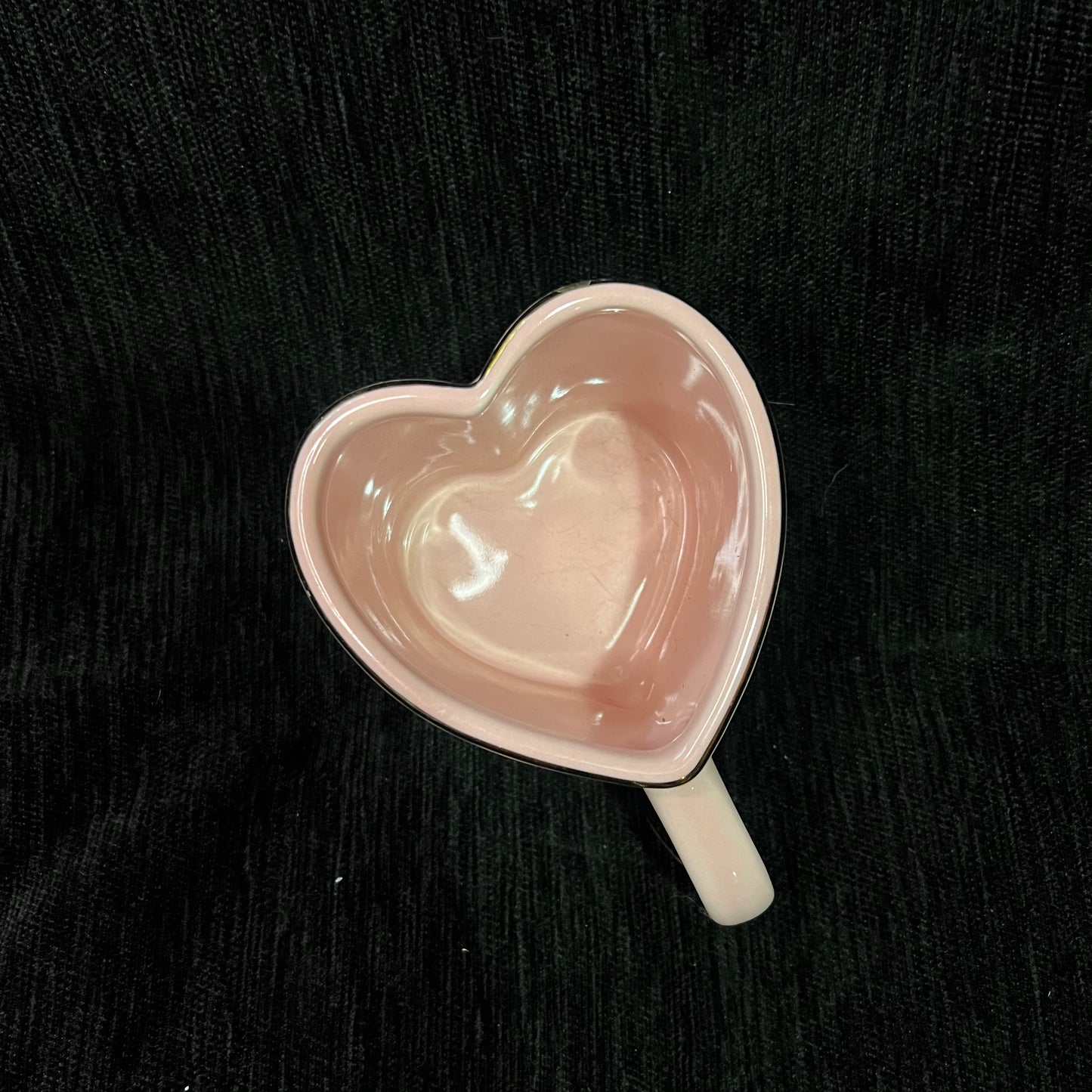 Pink Heart Ceramic Mug