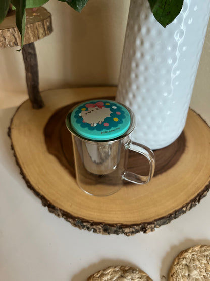 Pusheen Glass Tea Mug