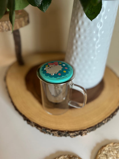 Pusheen Glass Tea Mug