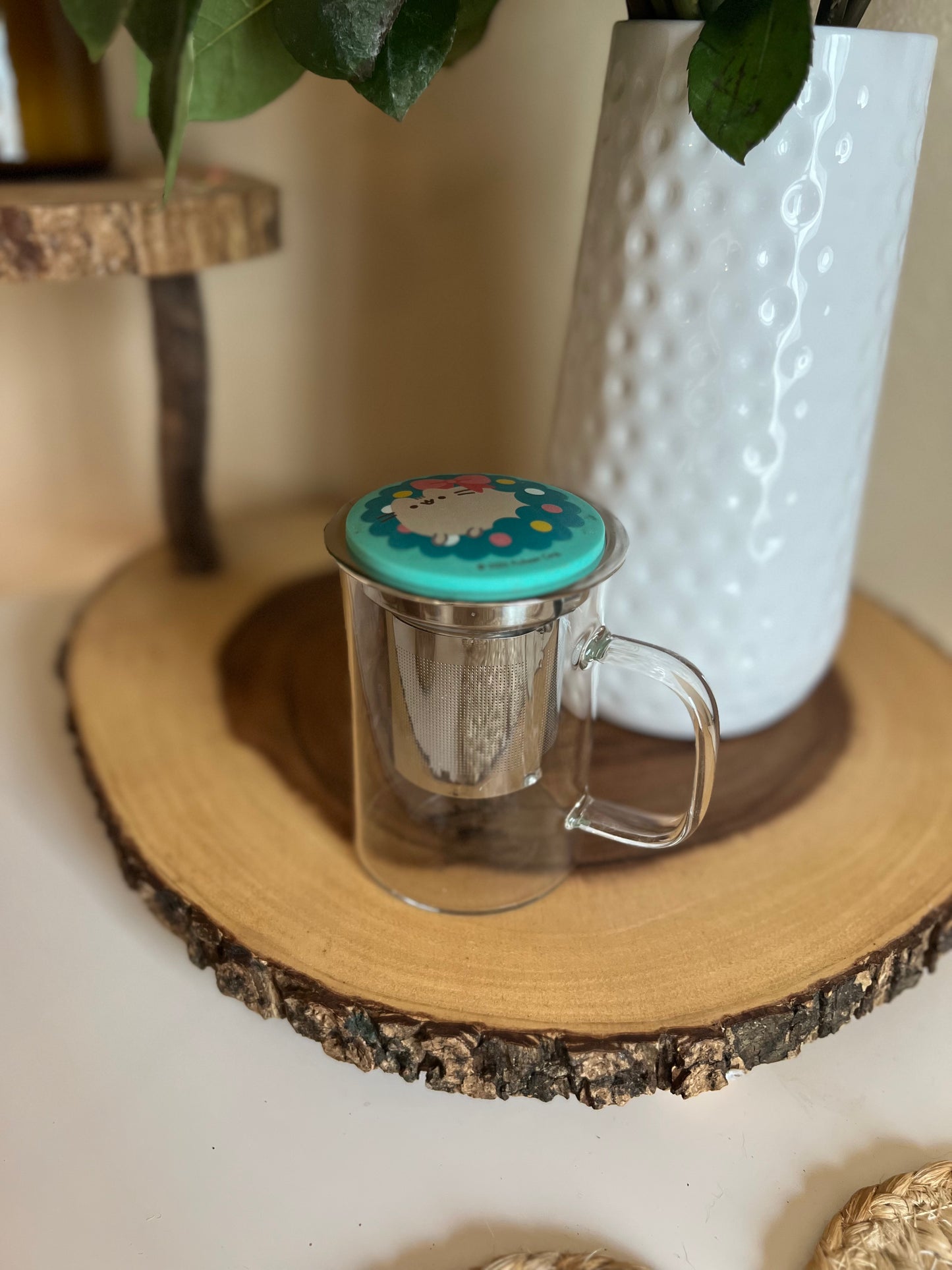 Pusheen Glass Tea Mug