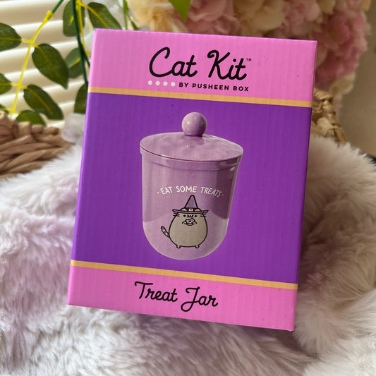 Pusheen Purple Cat Treat Jar