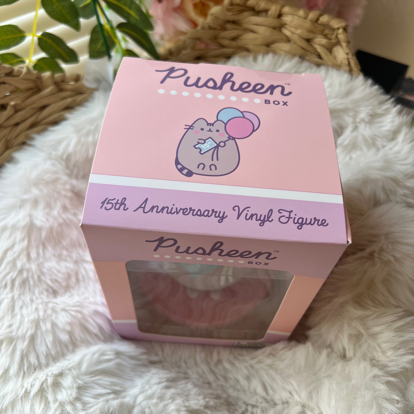 Pusheen Pink Balloon Figure